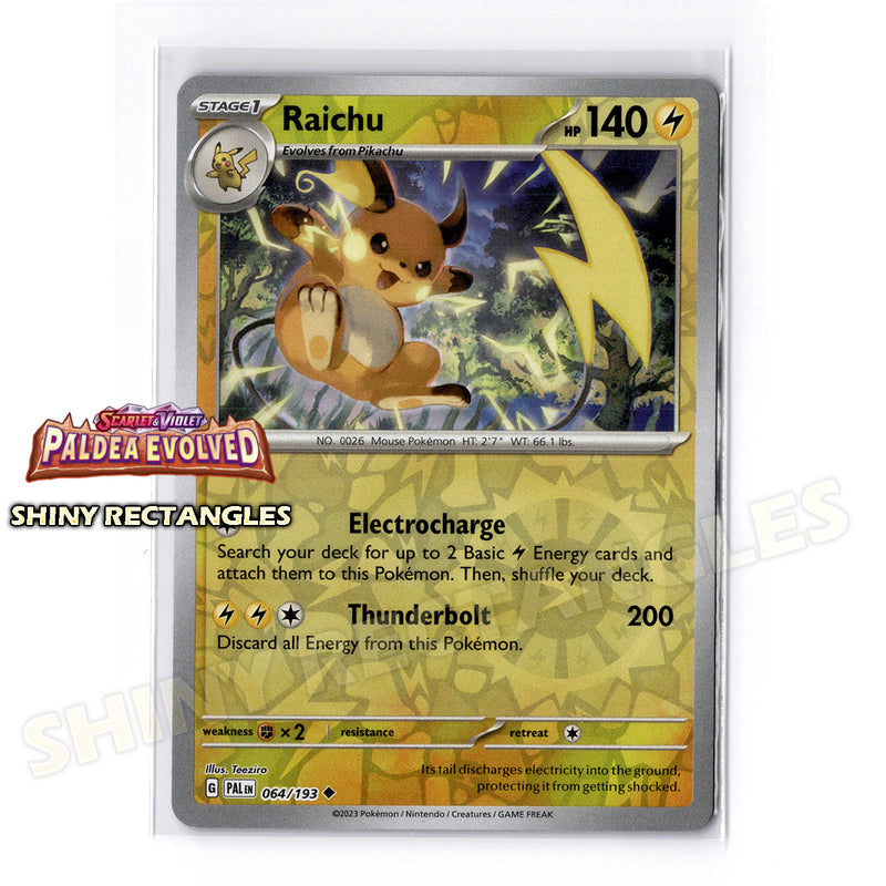 064/193 - Raichu - Reverse Holo