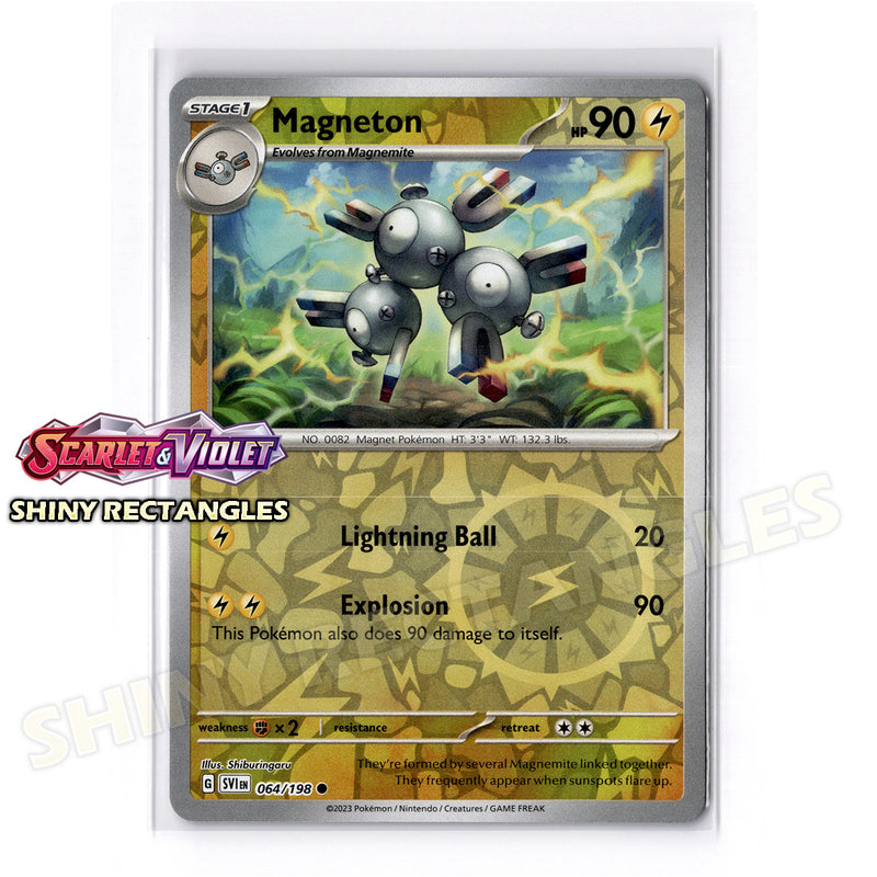 064/198 - Magneton - Reverse Holo