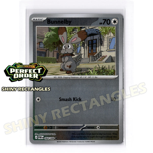 064/088 - Bunnelby - Reverse Holo