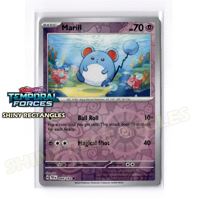 064/162 - Marill - Reverse Holo