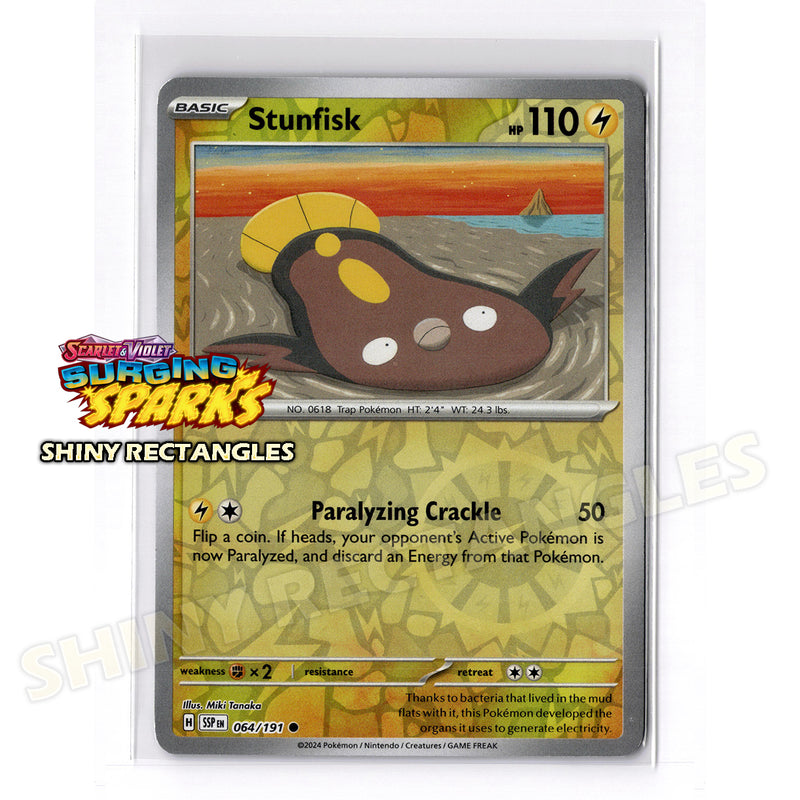 064/191 - Stunfisk - Reverse Holo
