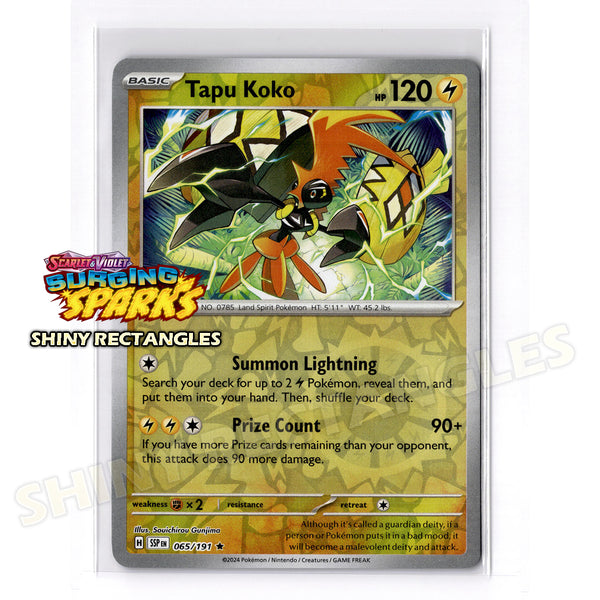 065/191 - Tapu Koko - Reverse Holo