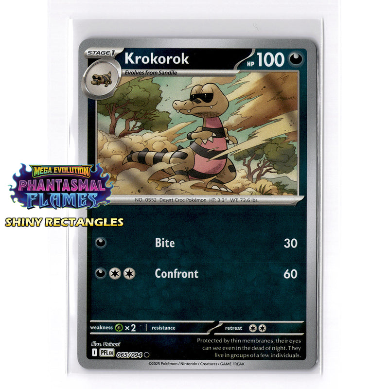 065/094 - Krokorok - Reverse Holo