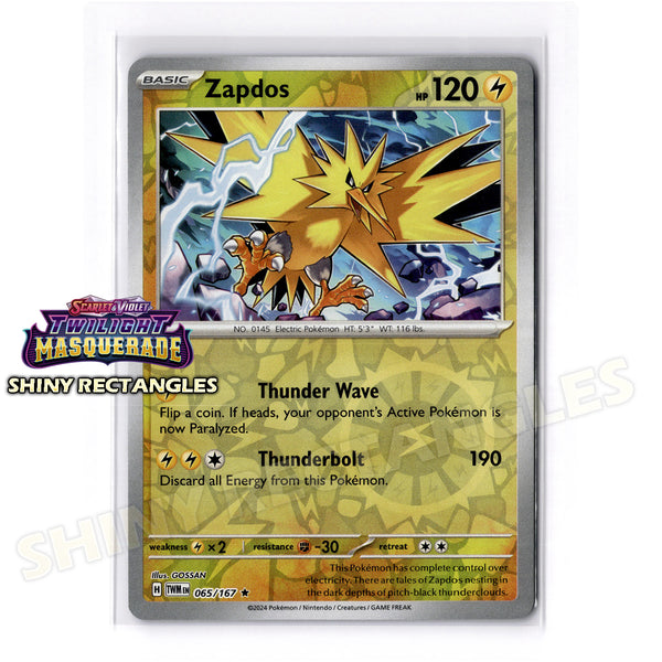 065/167 - Zapdos - Reverse Holo
