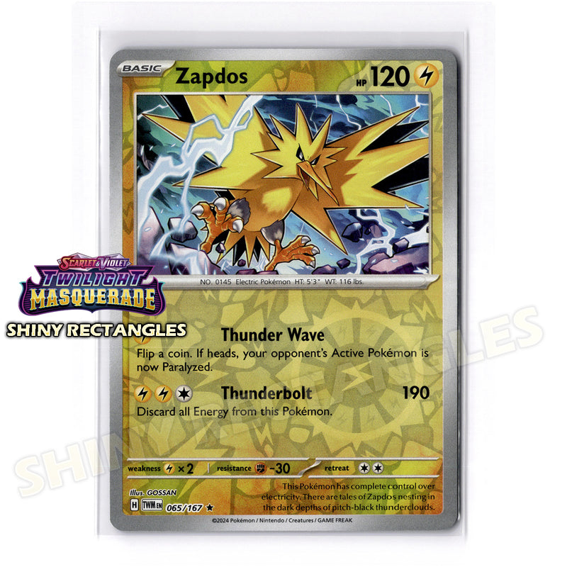 065/167 - Zapdos - Reverse Holo