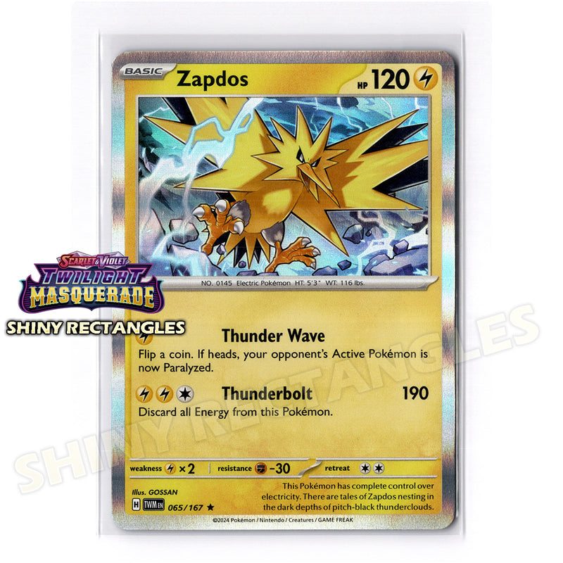 065/167 - Zapdos - Holofoil