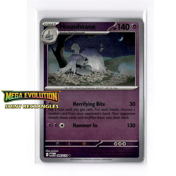 066/132 - Houndstone - Reverse Holo