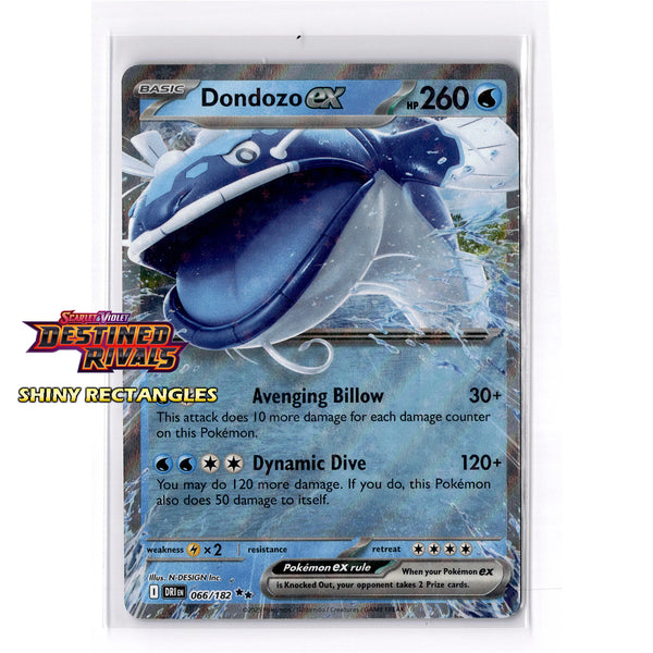 066/182 - Dondozo EX - Holofoil