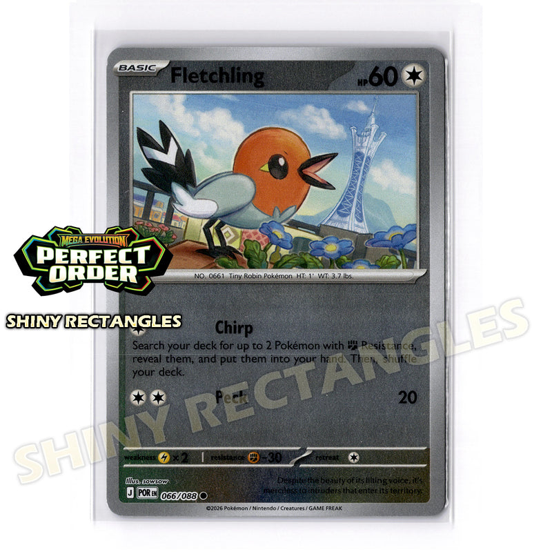 066/088 - Fletchling - Reverse Holo