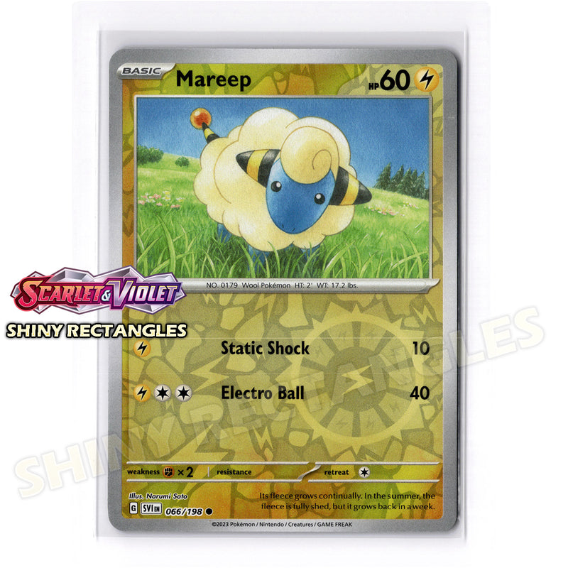 066/198 - Mareep - Reverse Holo