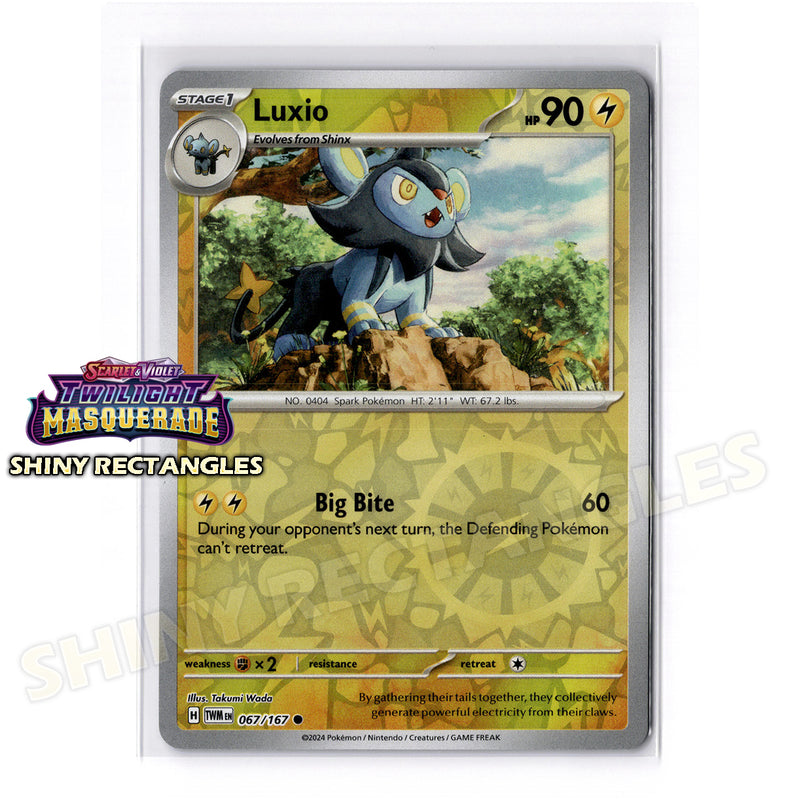 067/167 - Luxio - Reverse Holo