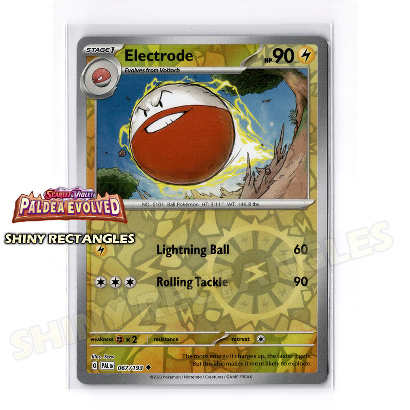 067/193 - Electrode - Reverse Holo