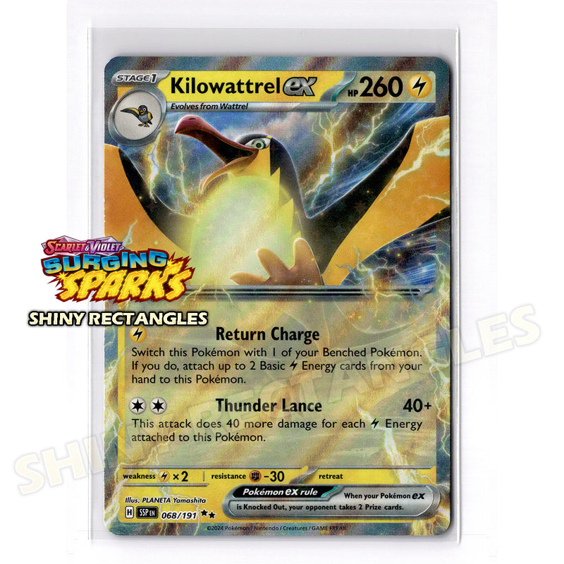 068/191 - Kilowattrel ex - Holofoil