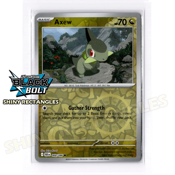 068/086 - Axew - Reverse Holo