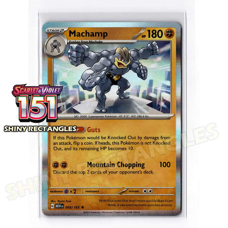 068/165 - Machamp - Holofoil