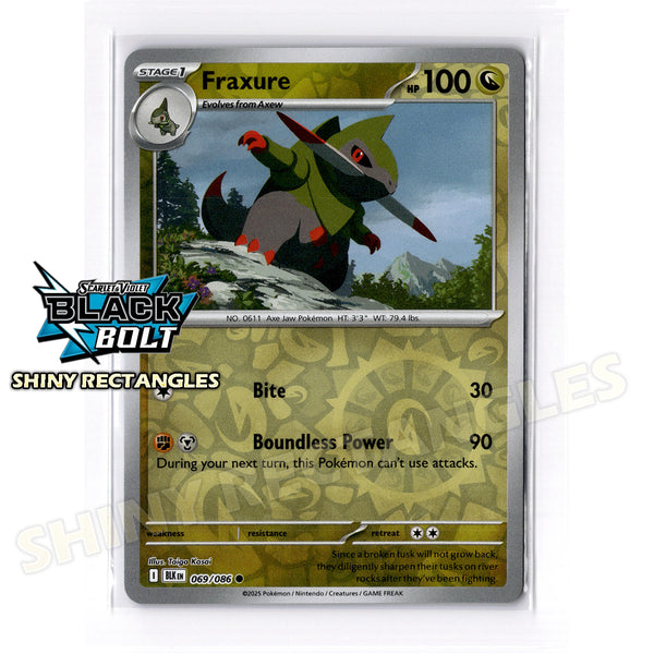 069/086 - Fraxure - Reverse Holo