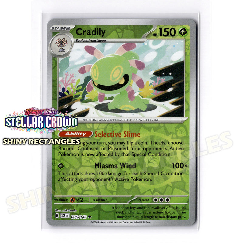 006/142 - Cradily - Reverse Holo