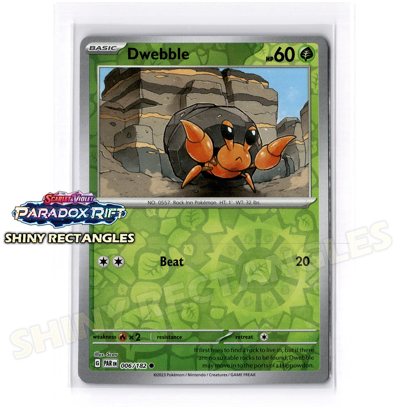 006/182 - Dwebble - Reverse Holo