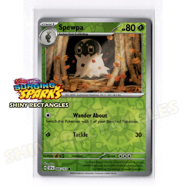 006/191 - Spewpa - Reverse Holo