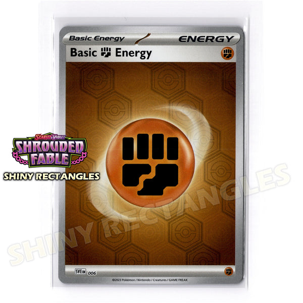 6 - Basic Fighting Energy - Reverse Holo