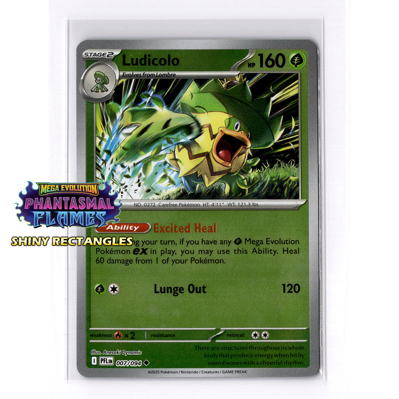 007/094 - Ludicolo - Reverse Holo