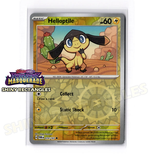 070/167 - Helioptile - Reverse Holo