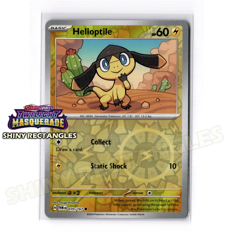 070/167 - Helioptile - Reverse Holo