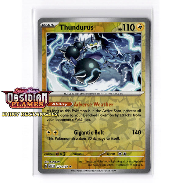 070/197 - Thundurus - Reverse Holo
