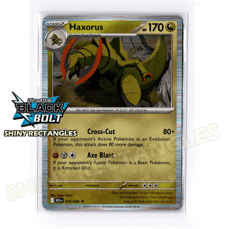 070/086 - Haxorus - Holofoil