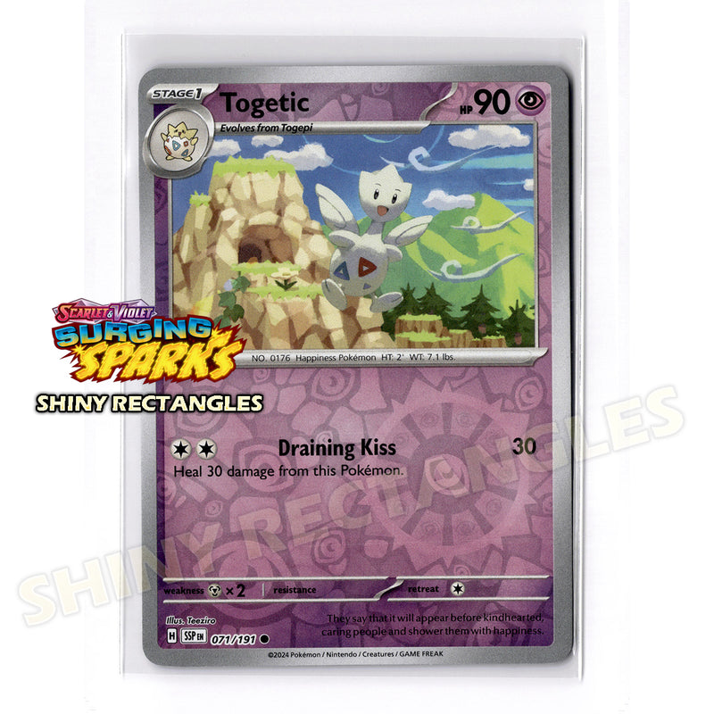 071/191 - Togetic - Reverse Holo