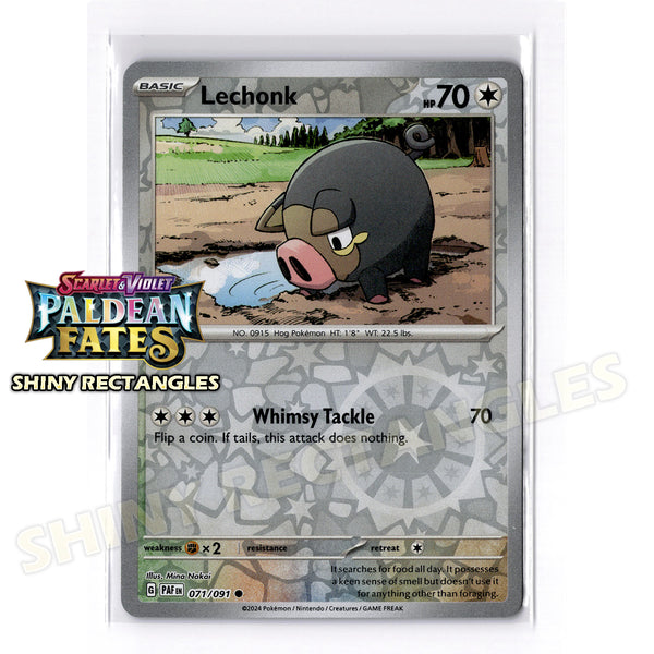 071/091 - Lechonk - Reverse Holo