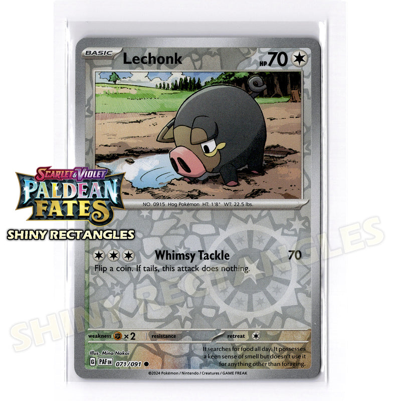 071/091 - Lechonk - Reverse Holo