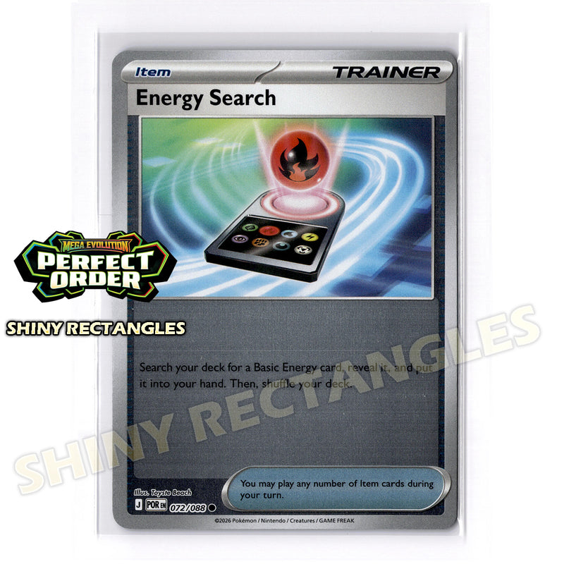 072/088 - Energy Search - Reverse Holo