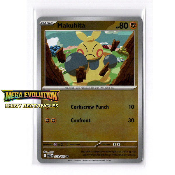 072/132 - Makuhita - Reverse Holo