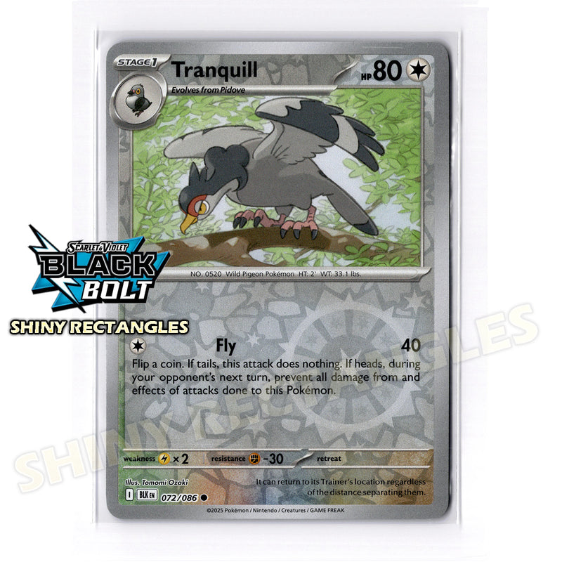 072/086 - Tranquill - Reverse Holo
