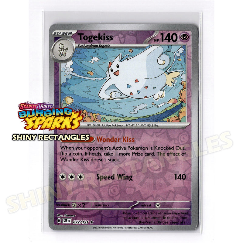 072/191 - Togekiss - Reverse Holo