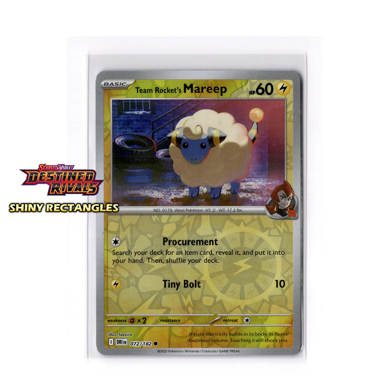 072/182 - Team Rocket's Mareep - Reverse Holo