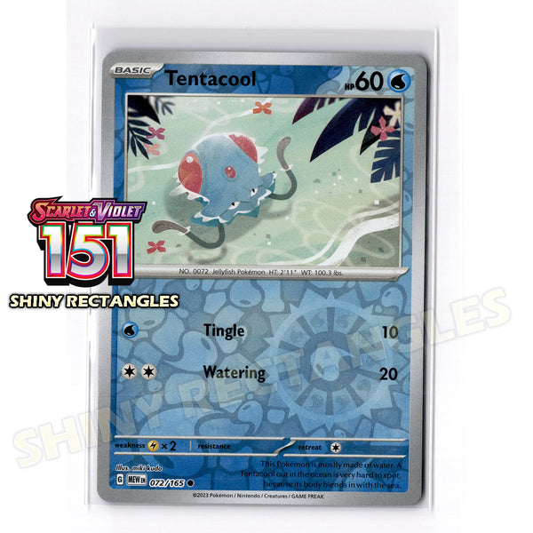 072/165 - Tentacool - Reverse Holo