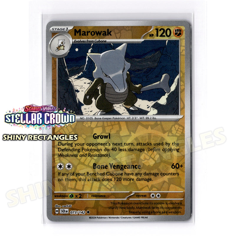 073/142 - Marowak - Reverse Holo
