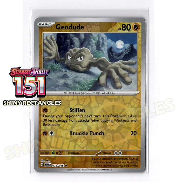 074/165 - Geodude - Reverse Holo