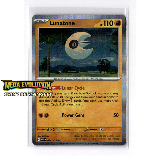 074/132 - Lunatone - Holofoil
