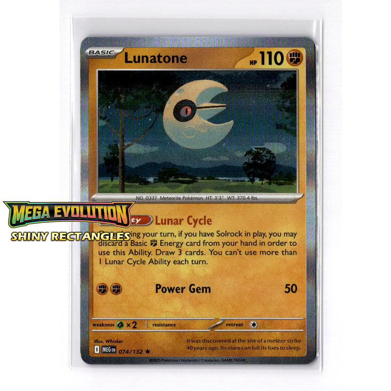 074/132 - Lunatone - Holofoil