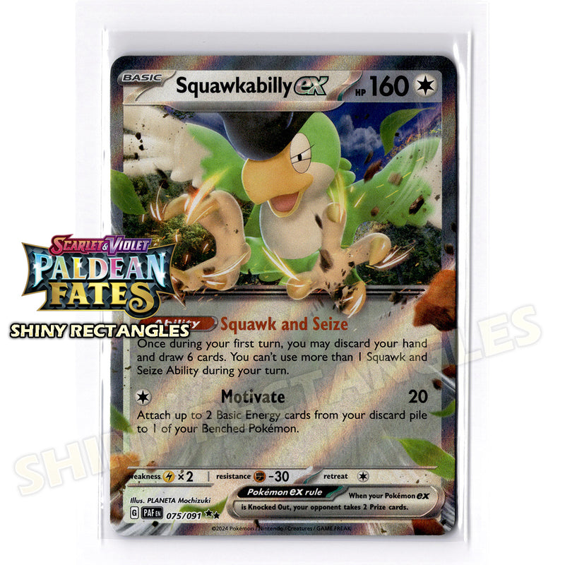 075/091 - Squawkabilly EX - Holofoil