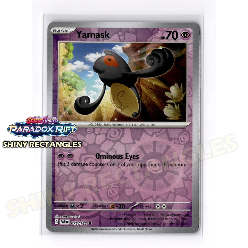 075/182 - Yamask - Reverse Holo