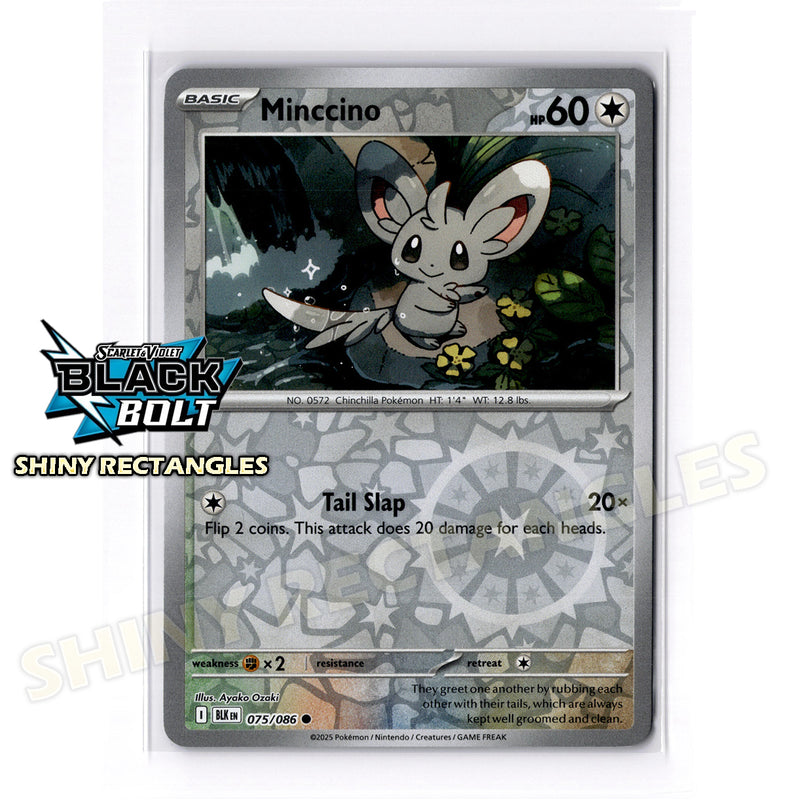 075/086 - Minccino - Reverse Holo