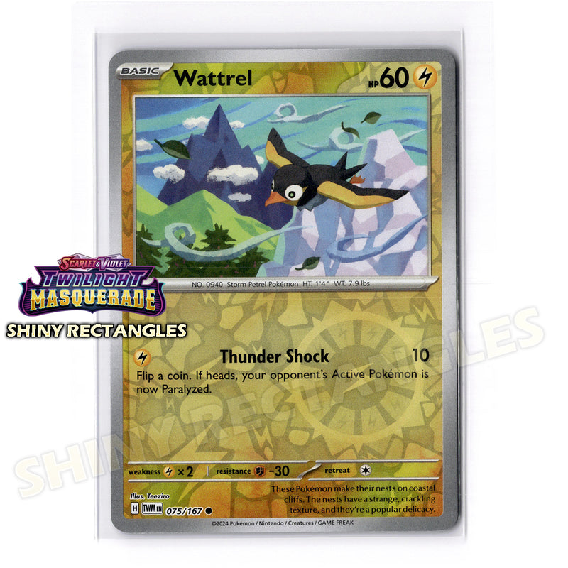 075/167 - Wattrel - Reverse Holo