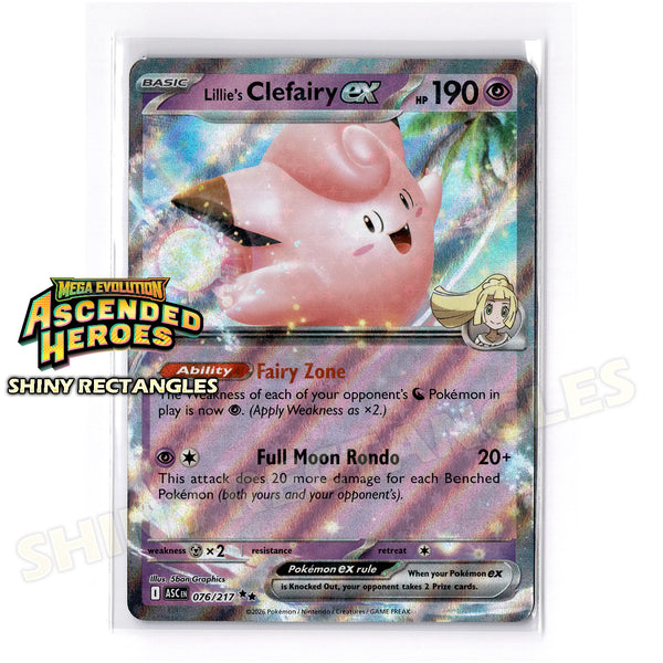 076/217 - Lillie's Clefairy EX - Holofoil
