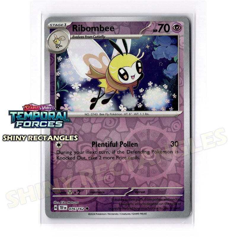 076/162 - Ribombee - Reverse Holo