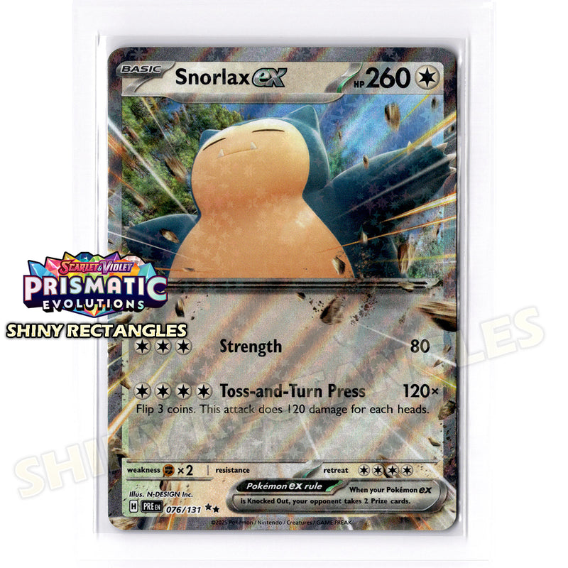 076/131 - Snorlax EX - Holofoil