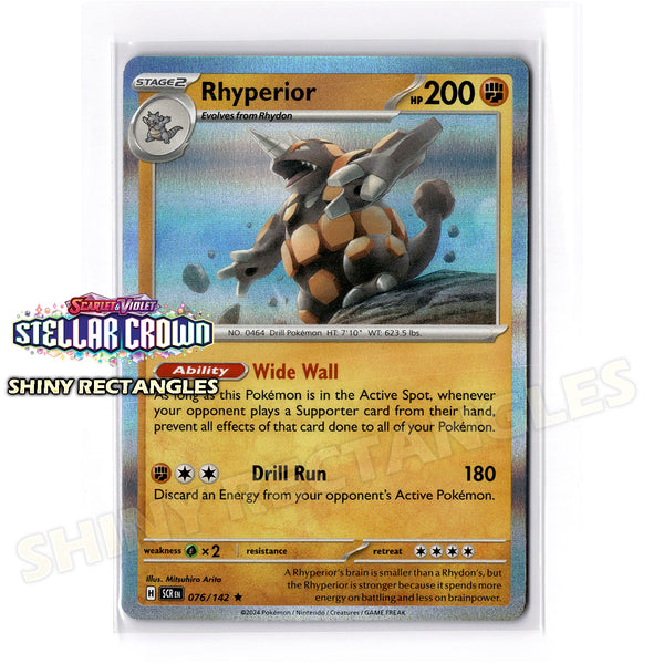 076/142 - Rhyperior - Holofoil